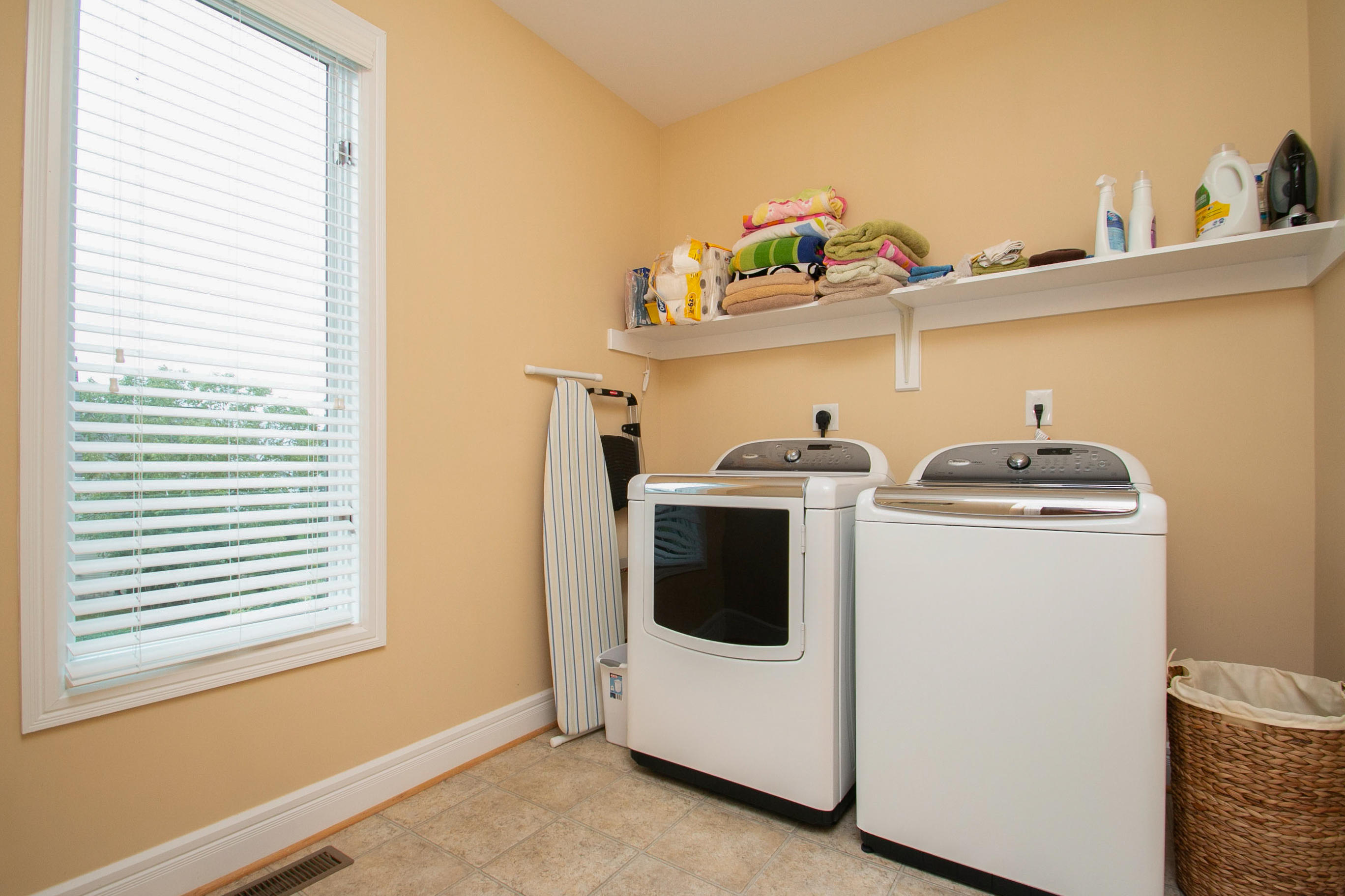 41 Fantasy Point Circle Union Hall, VA 24176 - Photo 28 of 67 a utility room with dryer and washer