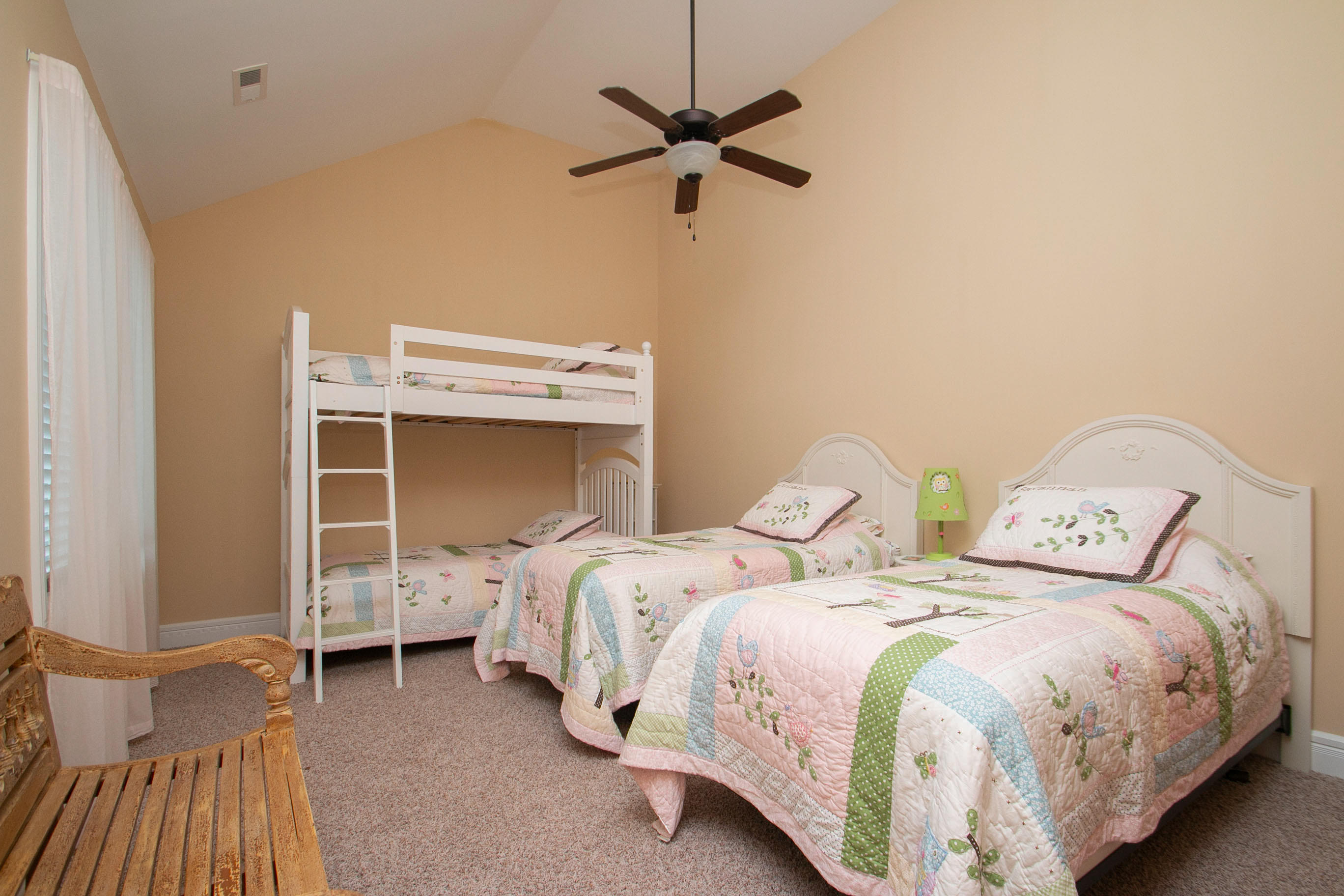 41 Fantasy Point Circle Union Hall, VA 24176 - Photo 36 of 67 a bed room with two bed and a chair