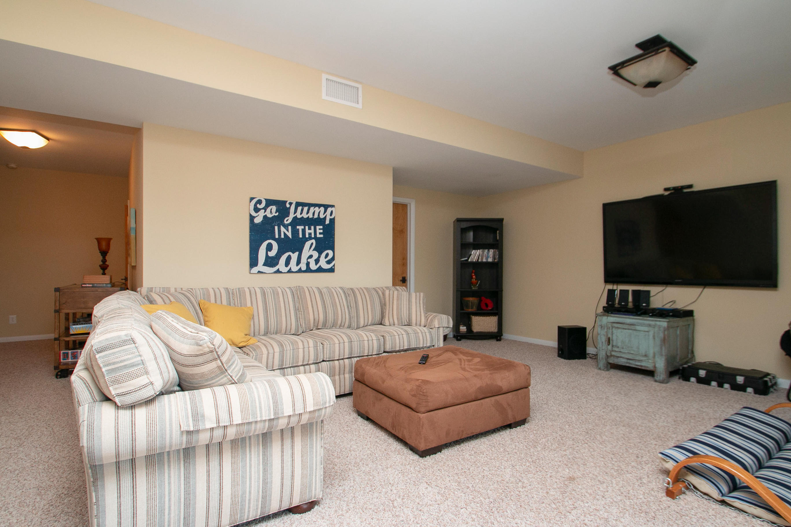 41 Fantasy Point Circle Union Hall, VA 24176 - Photo 57 of 67 a living room with furniture and a flat screen tv