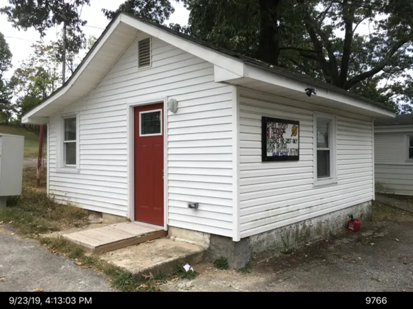 a view of a white house