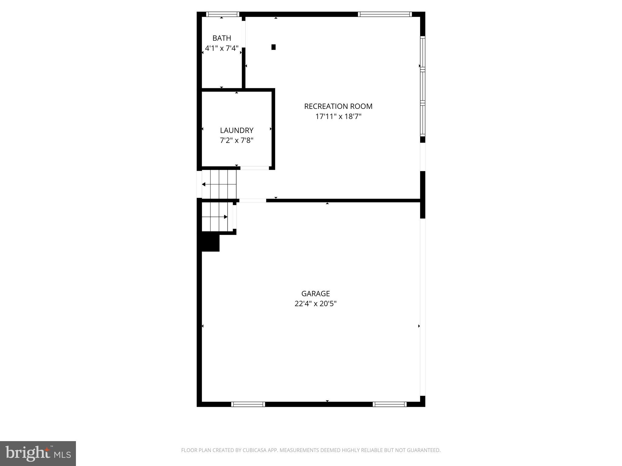 6002 Roland Avenue Baltimore, MD 21210 - Photo 48 of 49 Lower Level Floor Plan