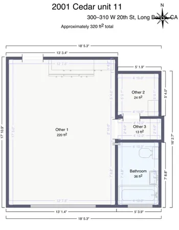 $1,450 | 2001 Cedar Avenue, Unit 11, Long Beach, CA 90806