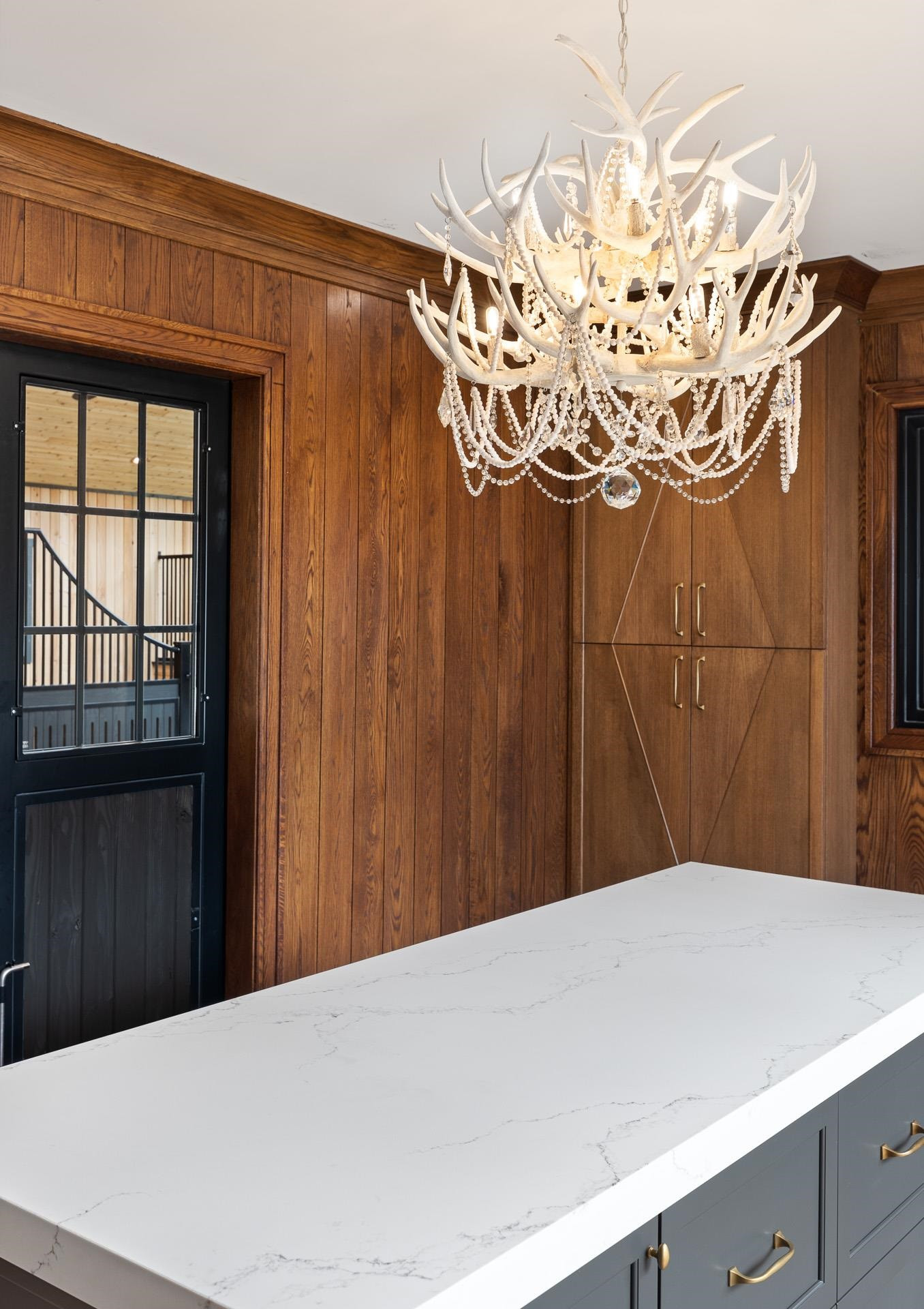 155 Settlement Drive Apex, NC 27523 - Photo 18 of 65 Underneath the Custom Antler Chandelier