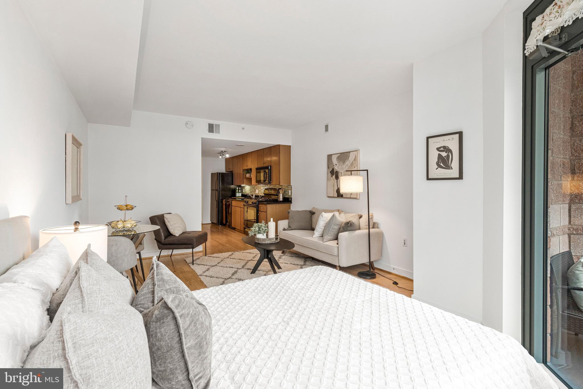 1117 10th Street Northwest, Unit 405 Washington, DC 20001 - Photo 5 of 23 Thougthfully designed open layout