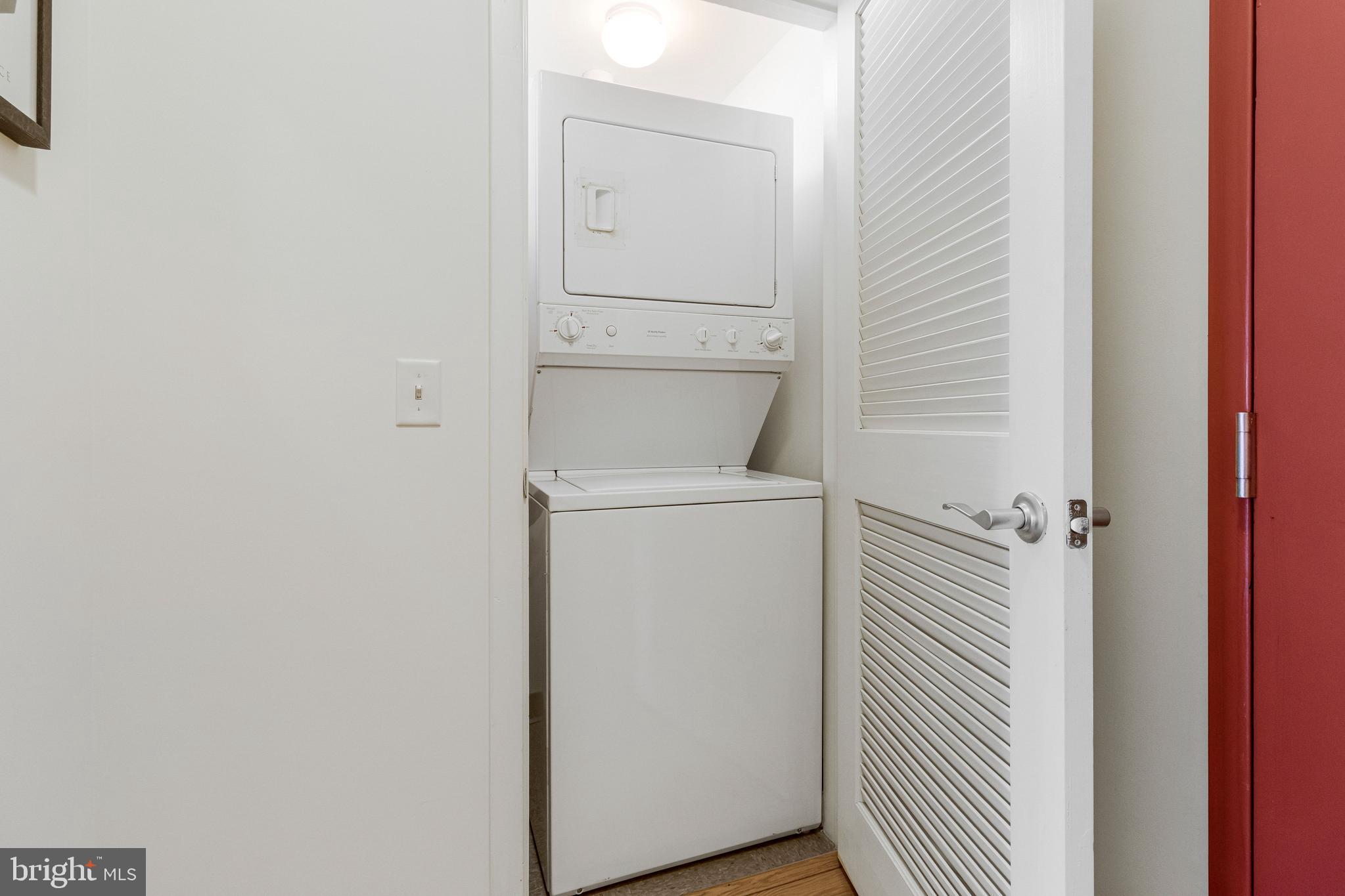 1117 10th Street Northwest, Unit 405 Washington, DC 20001 - Photo 10 of 23 In unit washer and dryer