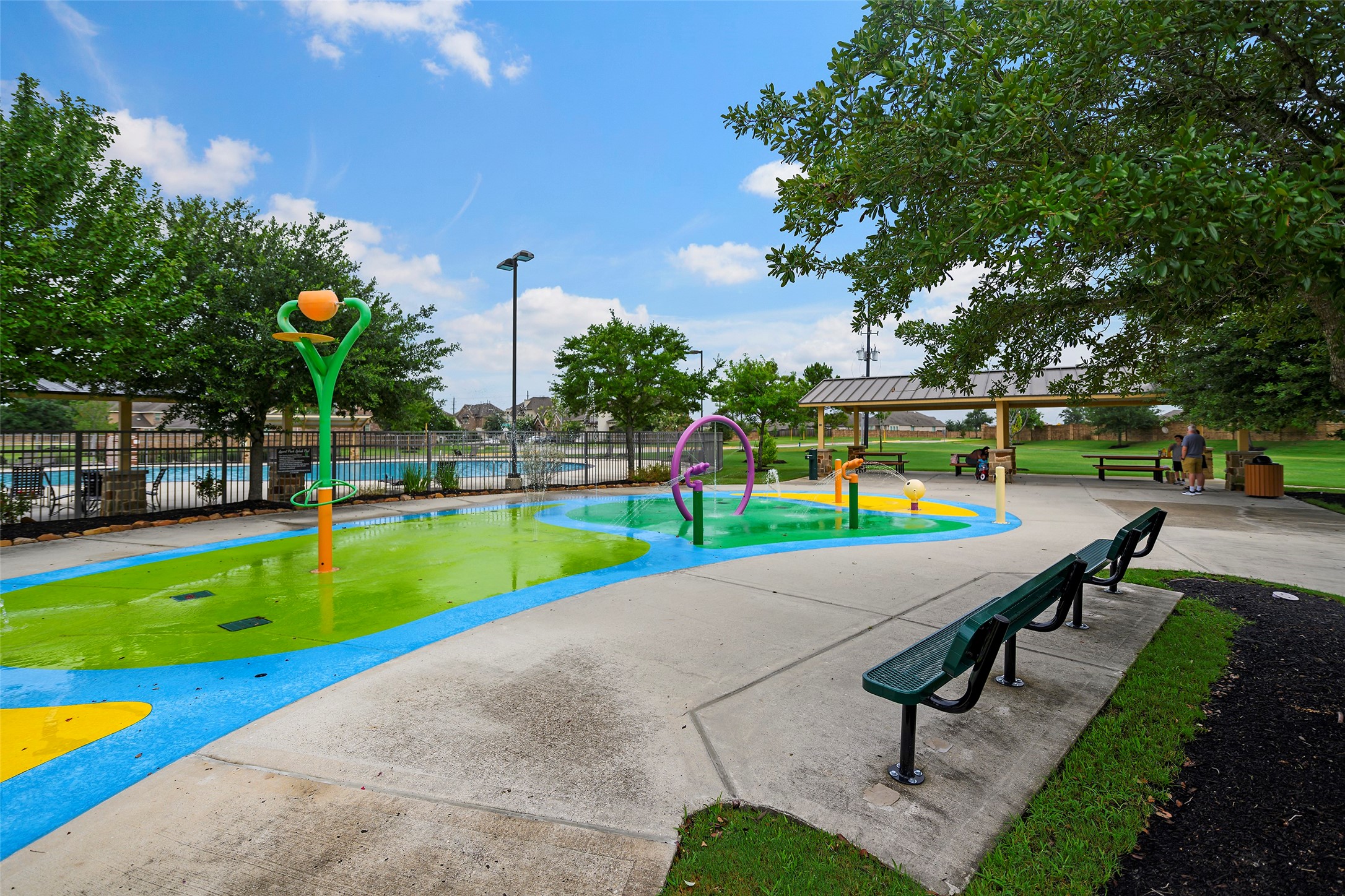 20330 Rosegold Way Spring, TX 77379 - Photo 46 of 48 Family-friendly splash pad offers a fun way to cool off during the Texas summers.