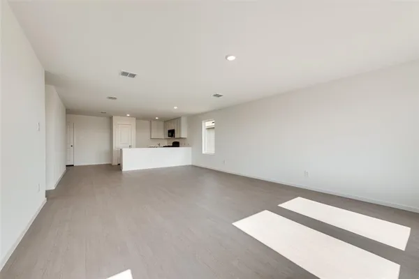 a view of a kitchen with a sink