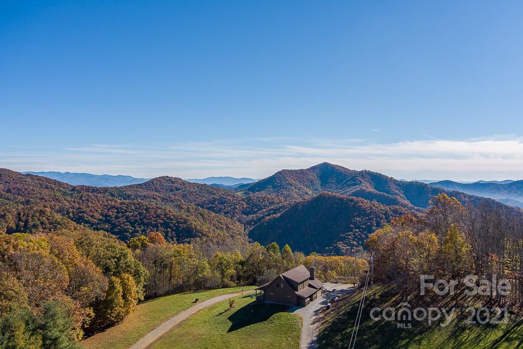 620 Pioneer Ridge Road Canton, NC 28716 - Photo 2 of 42 aerial view of mountain with outdoor space