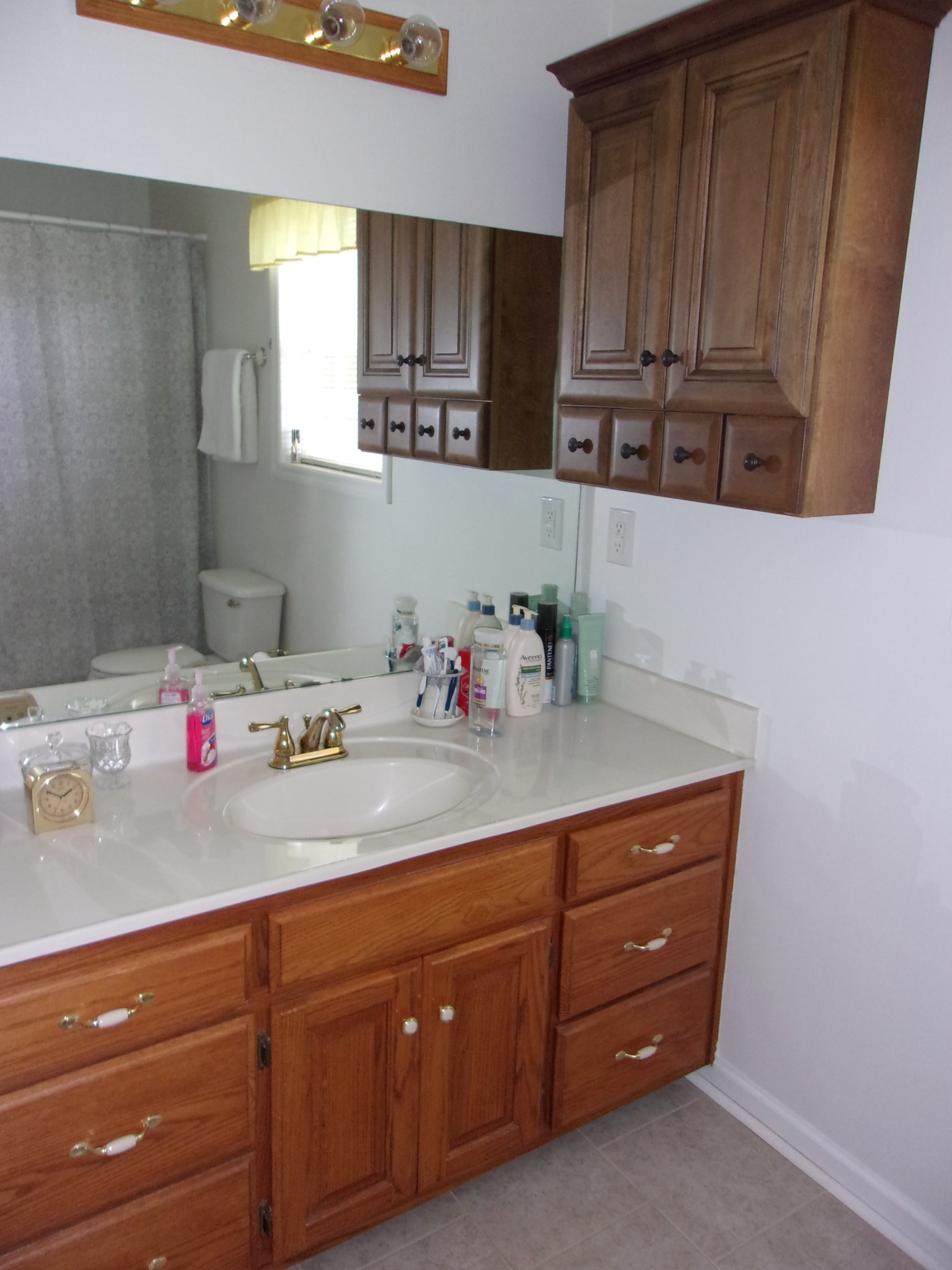 248 Spring Meadows Lane Morrison, TN 37357 - Photo 19 of 36 a bathroom with a sink and a mirror