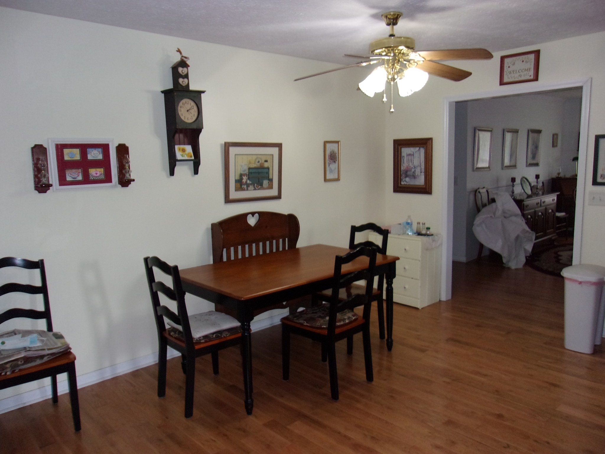 248 Spring Meadows Lane Morrison, TN 37357 - Photo 27 of 36 a view of a dining room with furniture and wooden floor