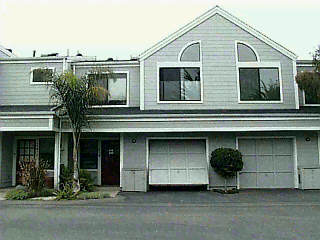 a house view with a outdoor space