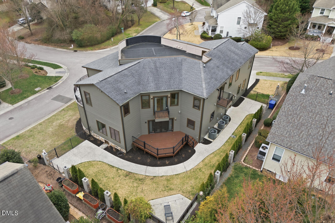 3315 Denada Path Durham, NC 27707 - Photo 64 of 74 an aerial view of a house