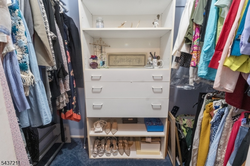 3701 Park Place Springfield, NJ 07081 - Photo 19 of 38 a view of walk in closet with clothes and shoes