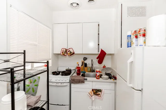 a room with storage and utility