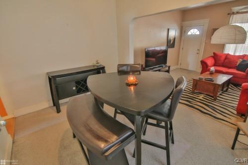 44 Easton Road Nazareth, PA 18064 - Photo 3 of 22 a view of a dining room with furniture and a lamp