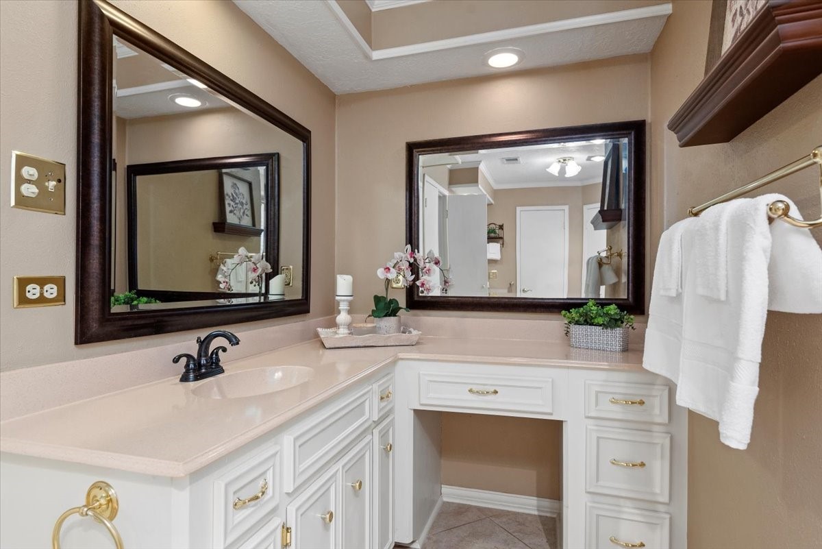 16707 Rugby Court Spring, TX 77379 - Photo 27 of 48 The vanity area allows for ample counter and storage. space
