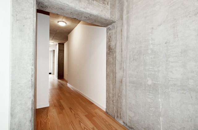 235 West Van Buren Street, Unit 3420 Chicago, IL 60607 - Photo 6 of 18 a view of a hallway with wooden floor