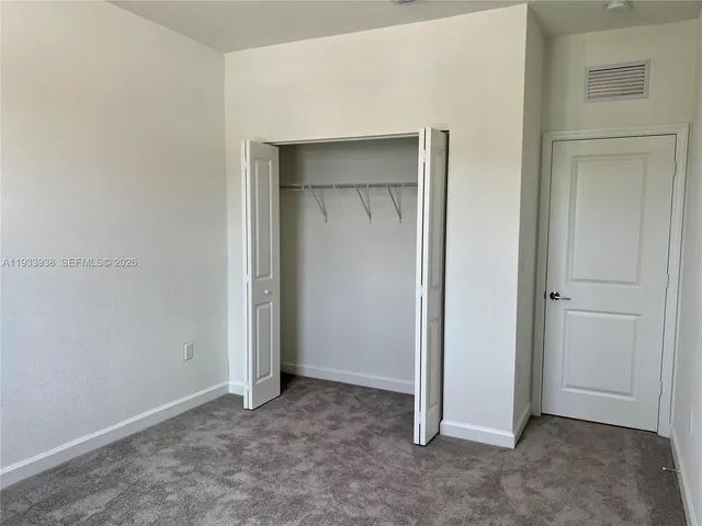 a view of a room with door