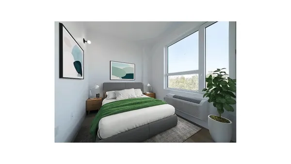 a kitchen with a sink a refrigerator and cabinets
