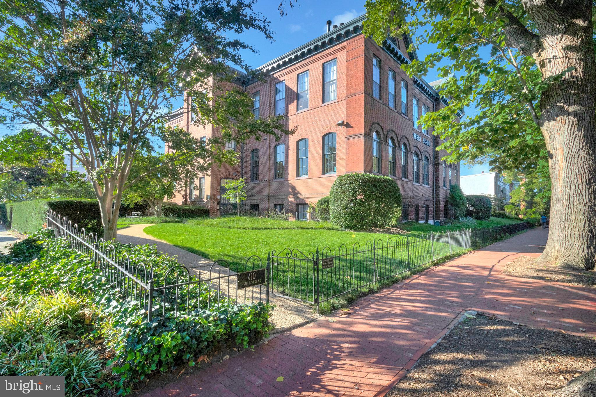 410 5th Street Northeast, Unit 14 Washington, DC 20002 - Photo 1 of 40 Historic Capitol Hill Carbery School condo w/pkg.