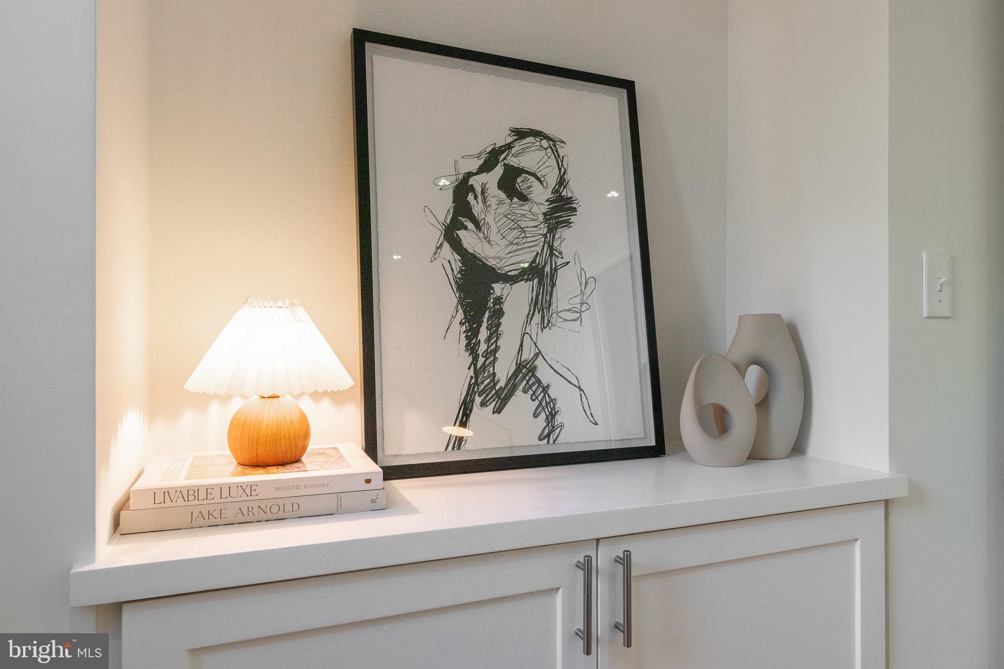 410 5th Street Northeast, Unit 14 Washington, DC 20002 - Photo 12 of 40 BR has sweet cabinet nook - great storage.