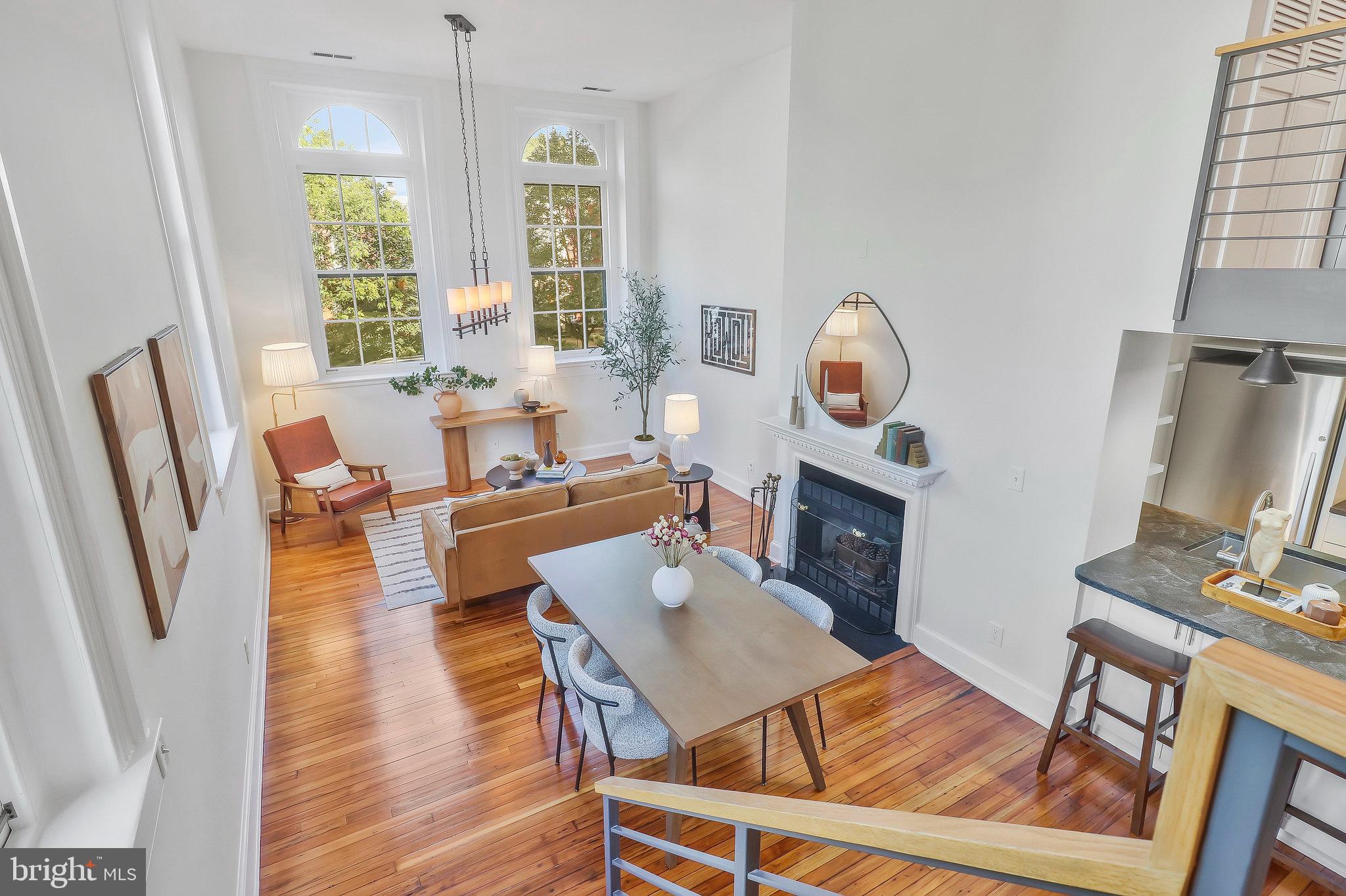 410 5th Street Northeast, Unit 14 Washington, DC 20002 - Photo 2 of 40 2 level, 2 BR, 1.5 BA condo lives like townhouse.