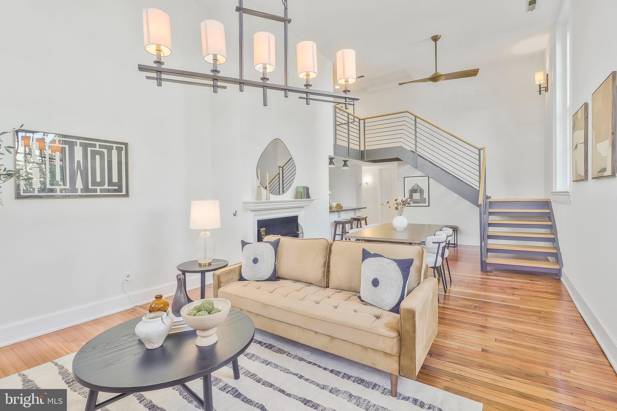 410 5th Street Northeast, Unit 14 Washington, DC 20002 - Photo 23 of 40 Dramatic lofted spaces.