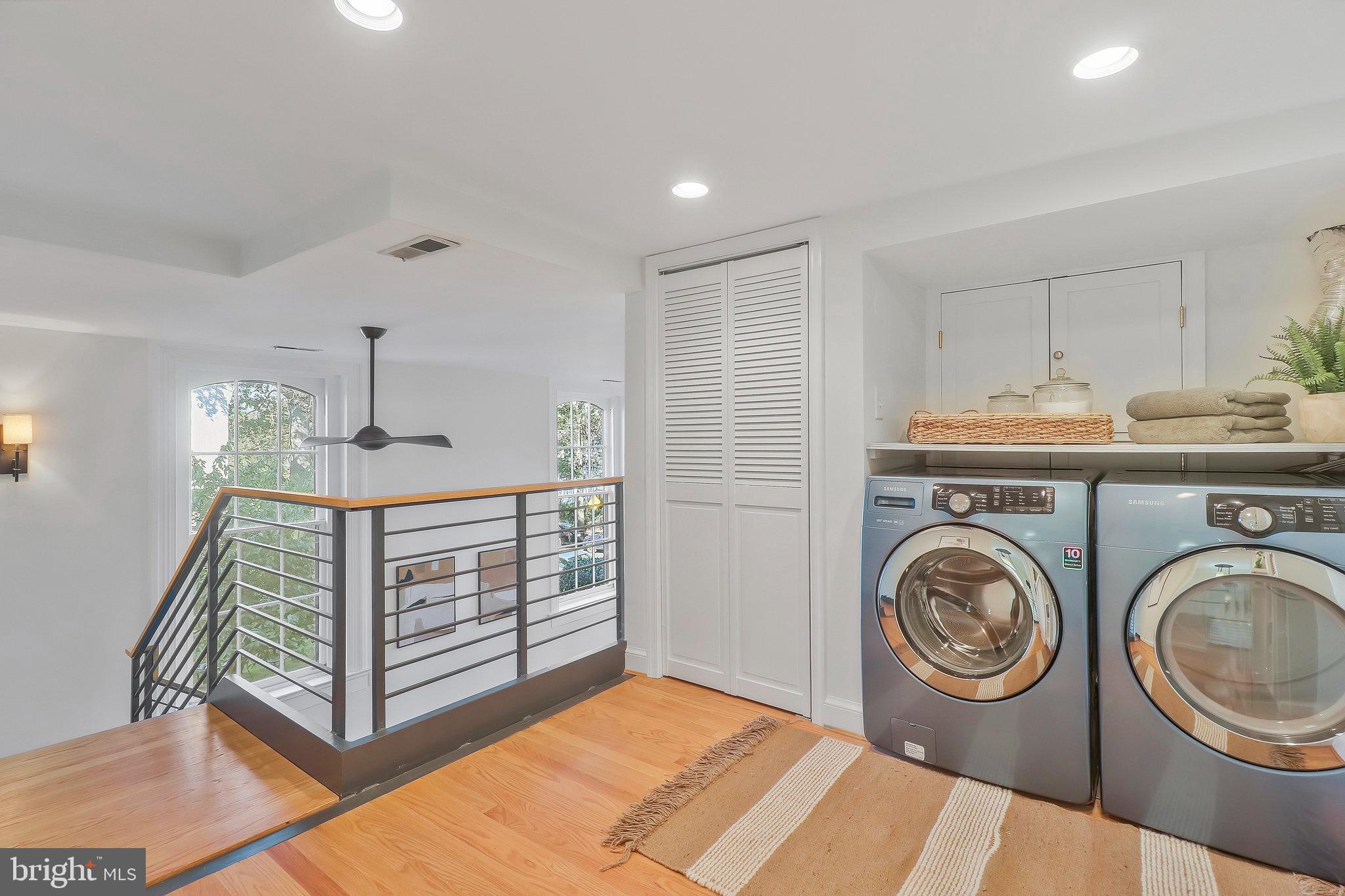 410 5th Street Northeast, Unit 14 Washington, DC 20002 - Photo 27 of 40 Upper landing laundry/utility closet.