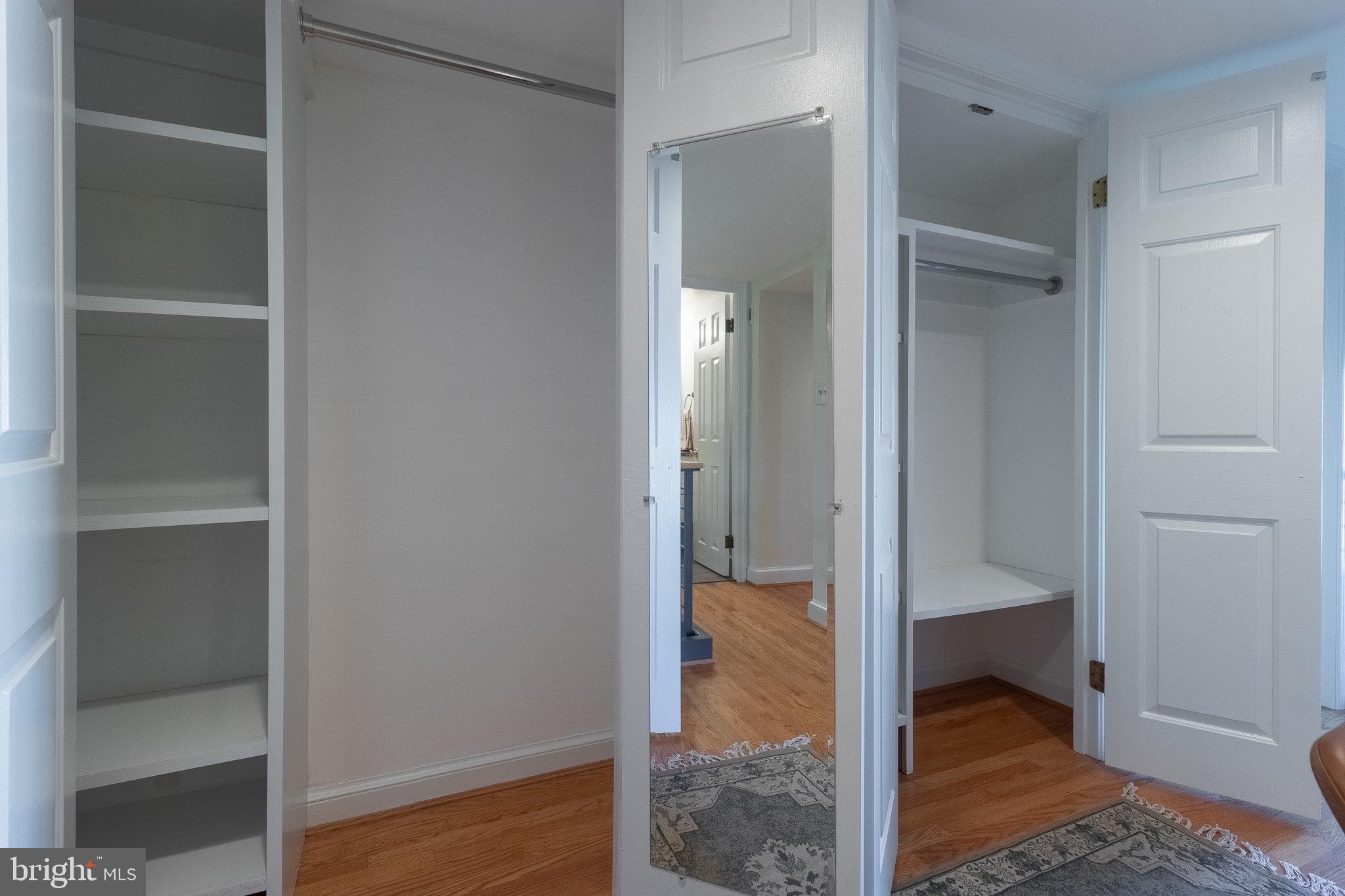 410 5th Street Northeast, Unit 14 Washington, DC 20002 - Photo 33 of 40 Upper hall with wall of custom closets.