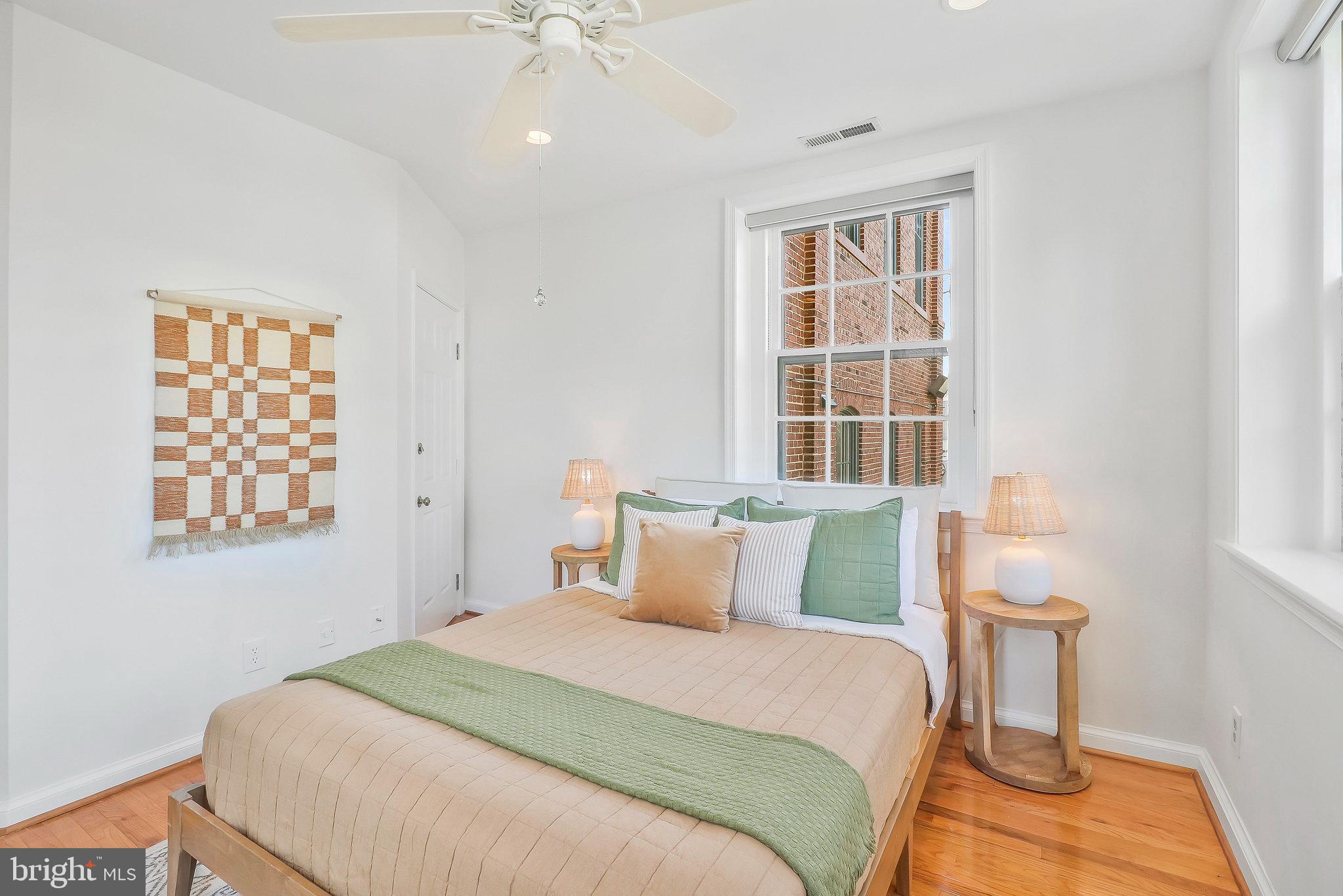 410 5th Street Northeast, Unit 14 Washington, DC 20002 - Photo 35 of 40 Primary BR with fan.