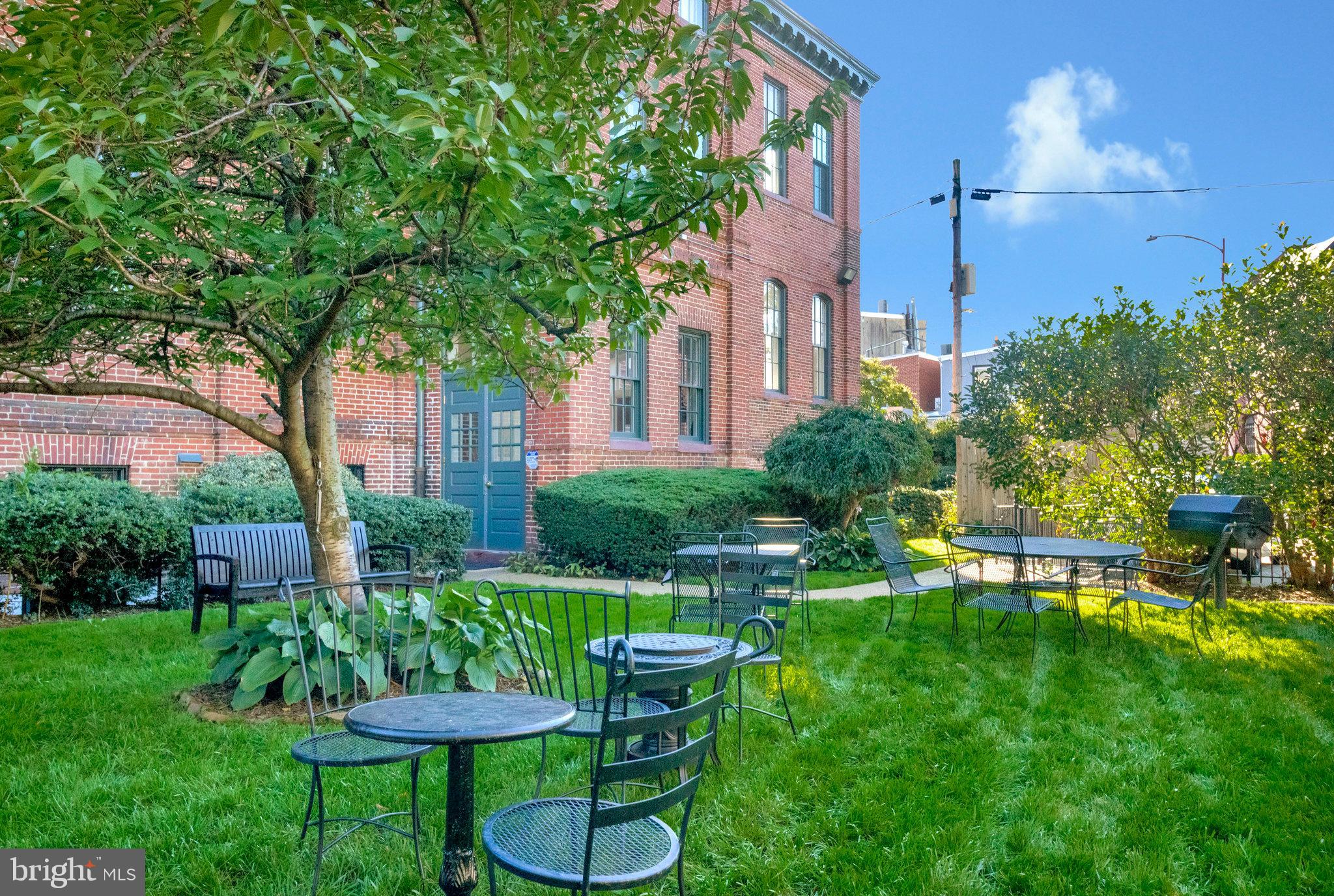 410 5th Street Northeast, Unit 14 Washington, DC 20002 - Photo 37 of 40 Shared grassy courtyard/garden.