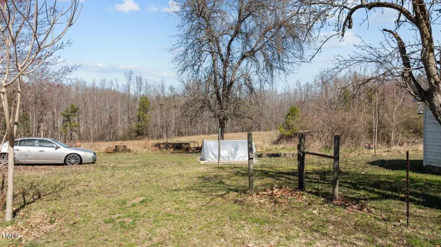 a view of outdoor space with seating area