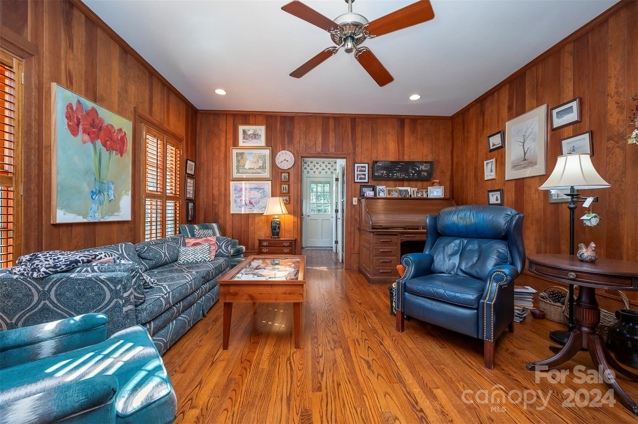 720 New Hope Road Rutherfordton, NC 28139 - Photo 15 of 44 a living room with furniture and a wooden floor
