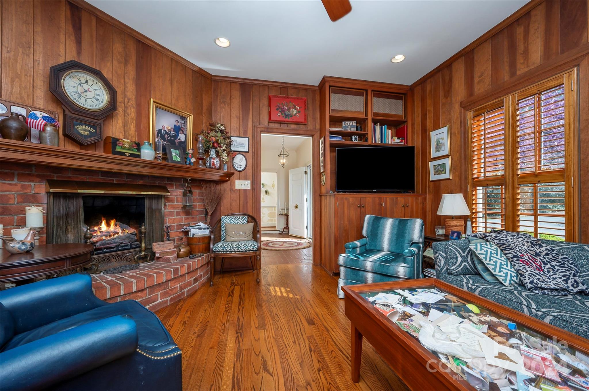 720 New Hope Road Rutherfordton, NC 28139 - Photo 16 of 44 a living room with furniture and a fireplace
