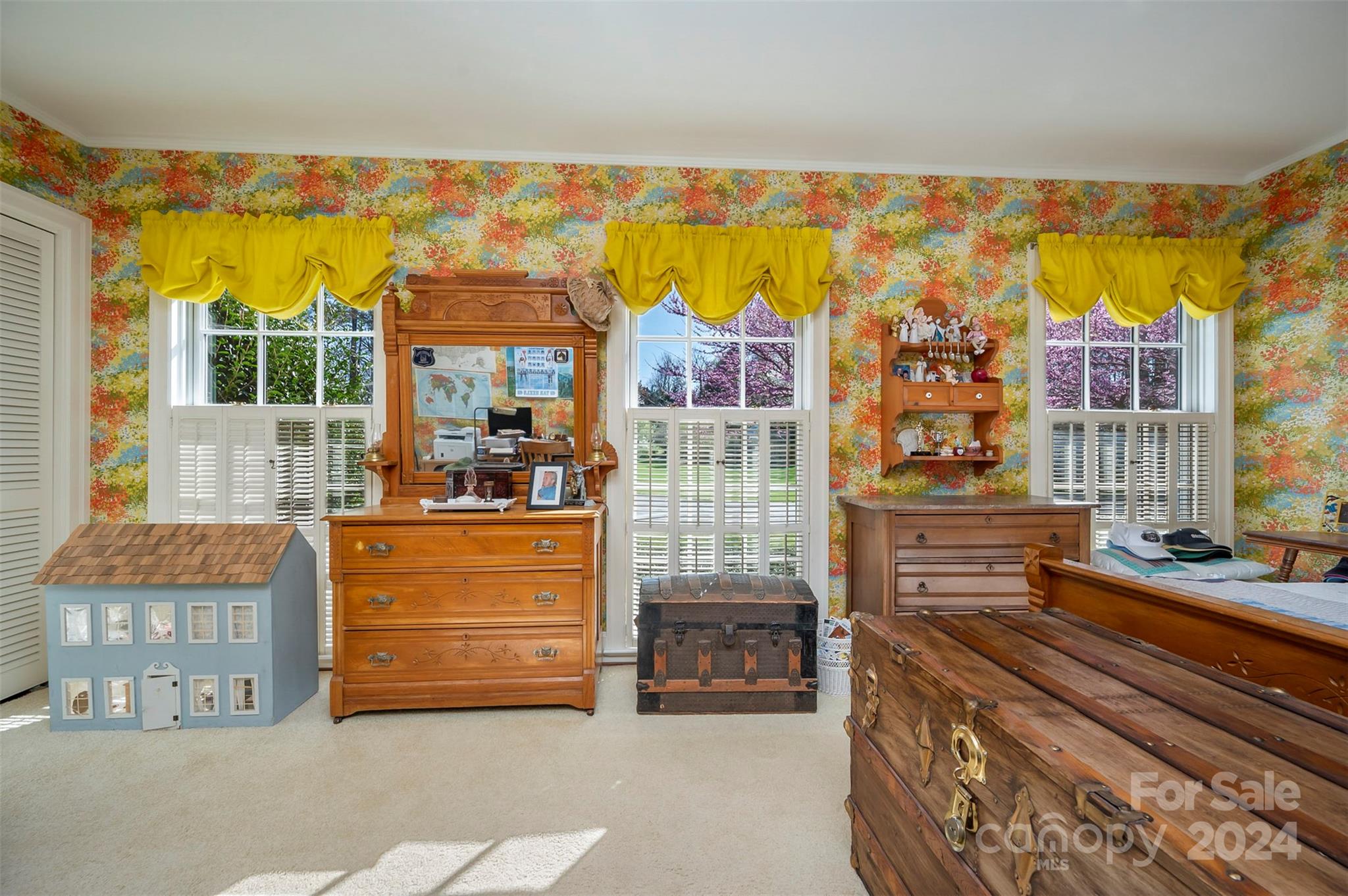 720 New Hope Road Rutherfordton, NC 28139 - Photo 30 of 44 a room with furniture and a floor to ceiling window