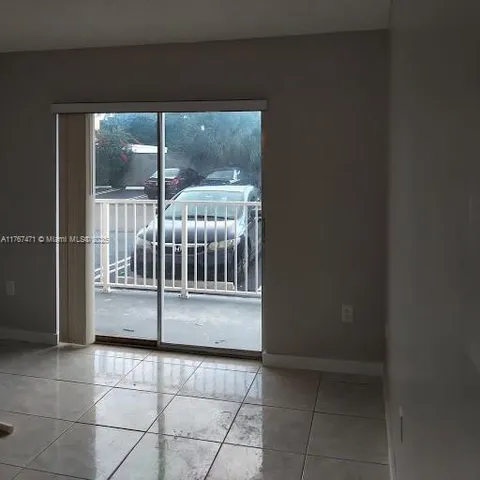 a view of a balcony with an outdoor space