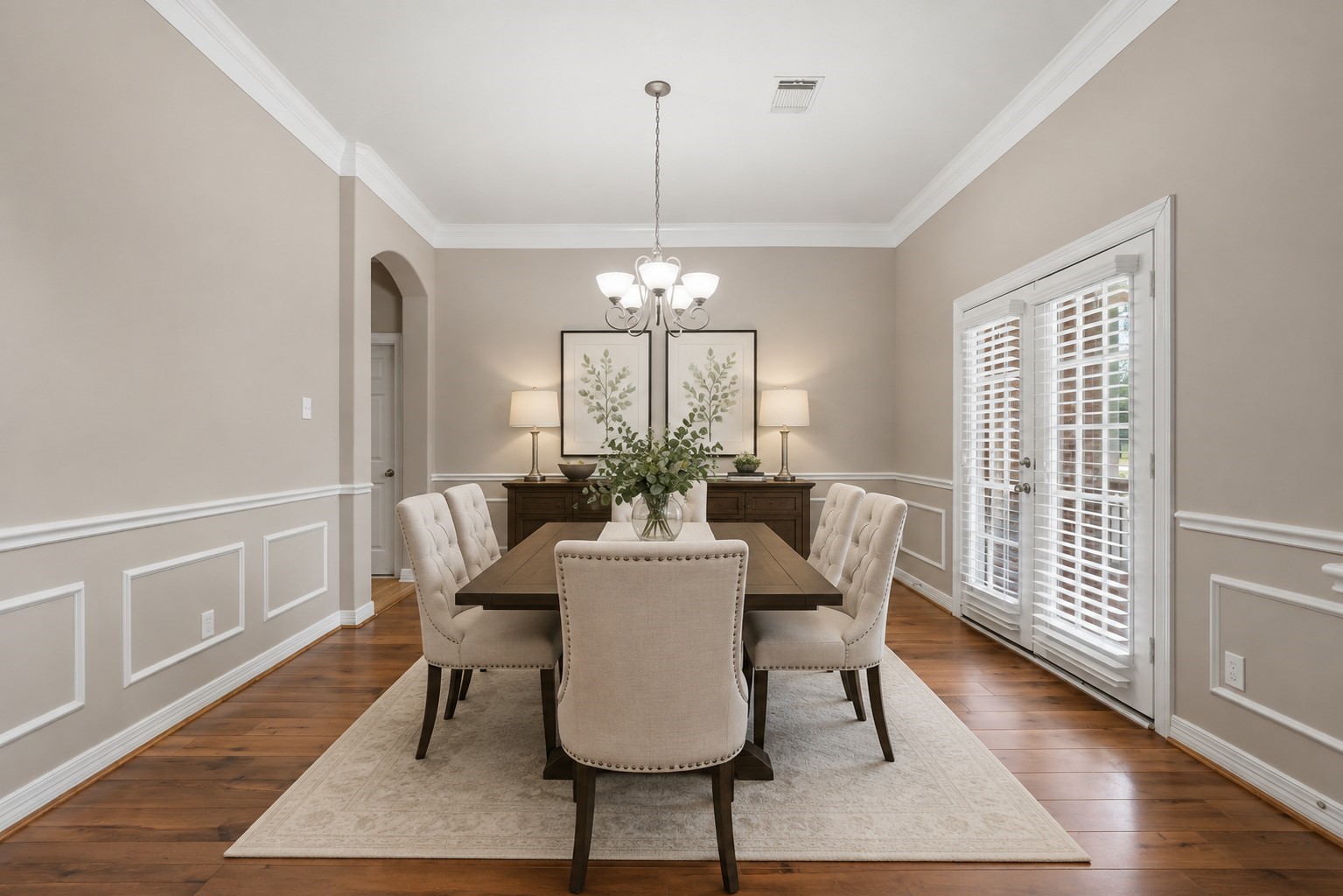 30307 Aldine Westfield Road Spring, TX 77386 - Photo 8 of 46 Virtural Staged: Formal Dining perfect for holiday gatherings