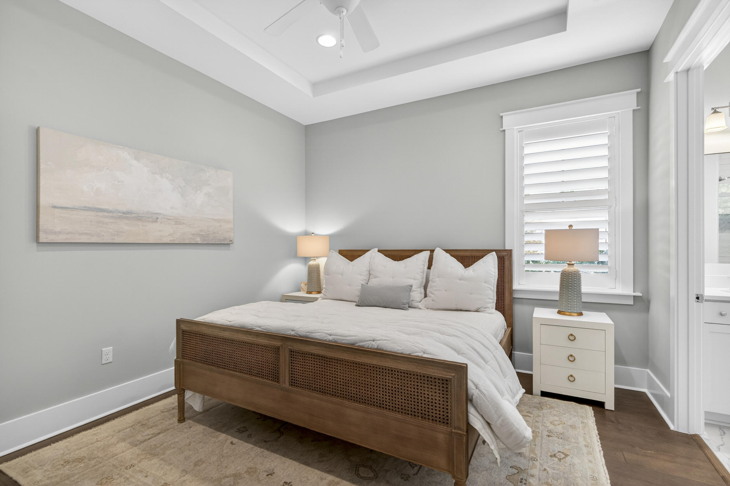 117 Prairie Pass Santa Rosa Beach, FL 32459 - Photo 19 of 56 a bedroom with a bed and window