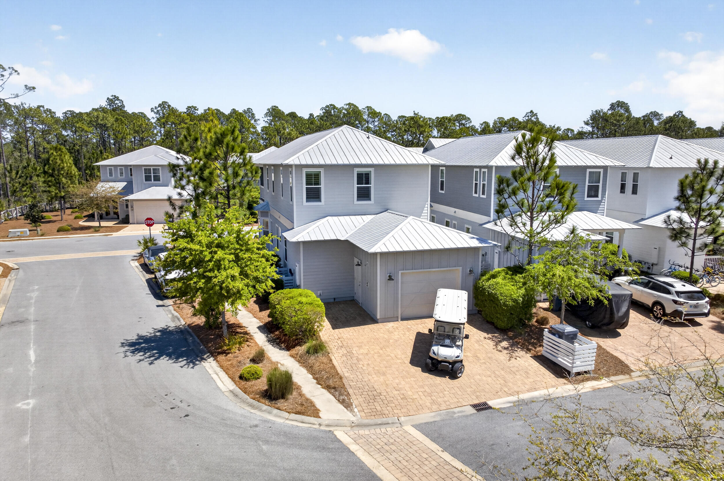 117 Prairie Pass Santa Rosa Beach, FL 32459 - Photo 44 of 56 a view of a house with yard and sitting area