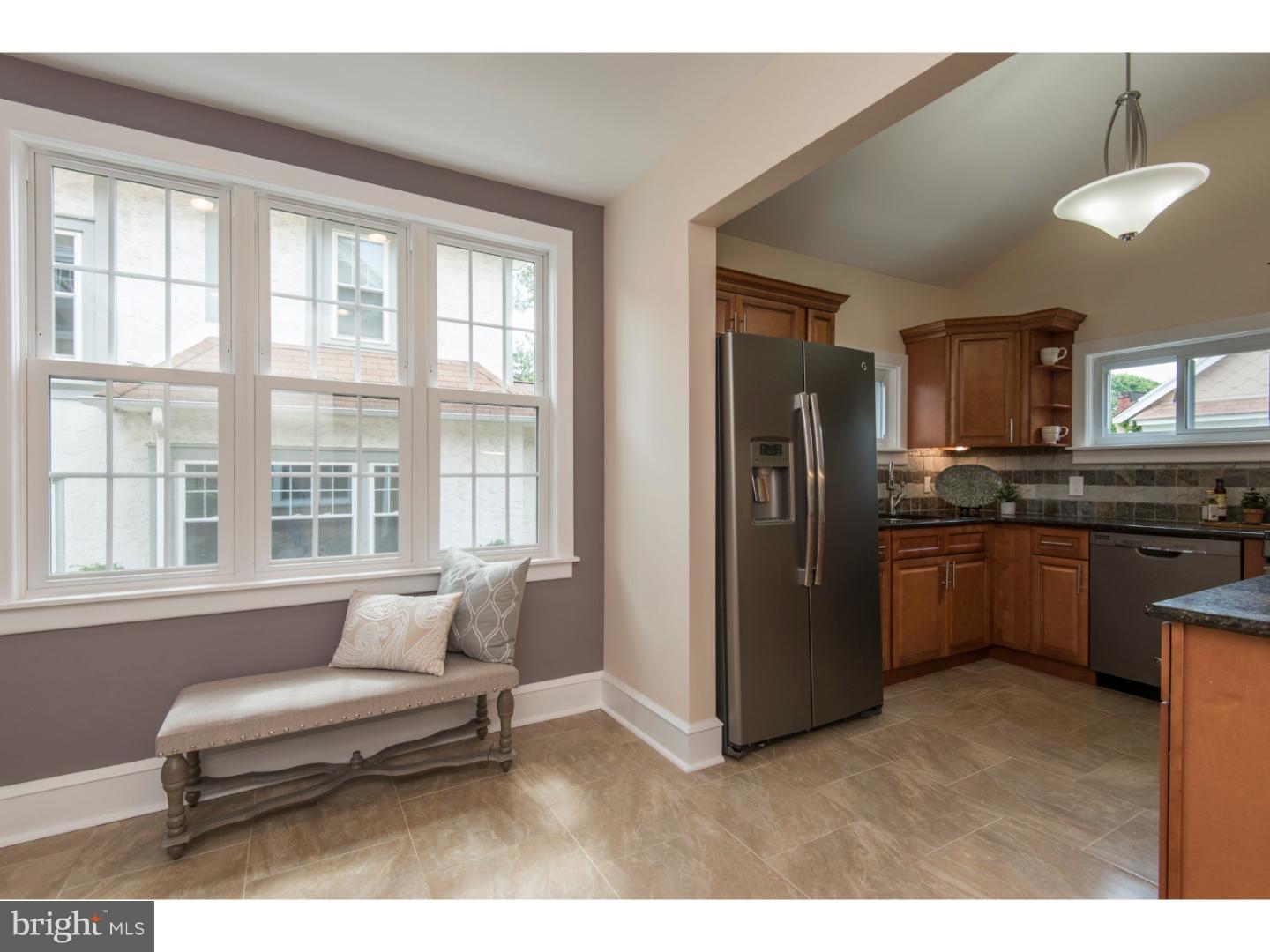 408 Lenox Road Havertown, PA 19083 - Photo 11 of 25 a kitchen with a refrigerator and a sink