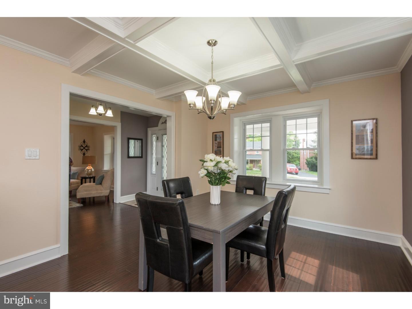408 Lenox Road Havertown, PA 19083 - Photo 5 of 25 a view of a dining room with furniture and a chandelier