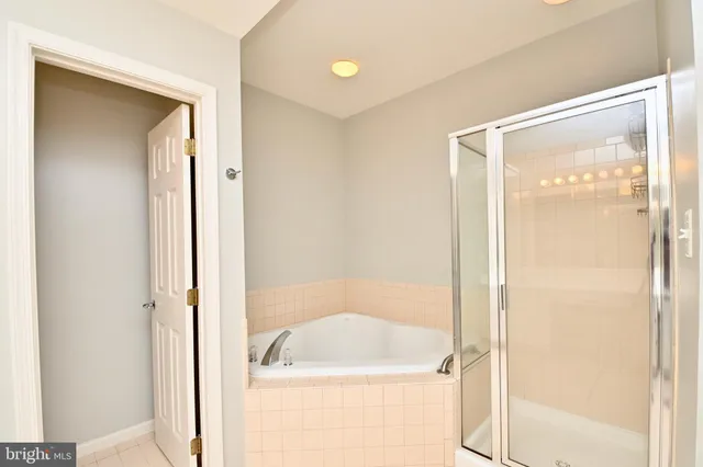 a close view of closet with wooden floor