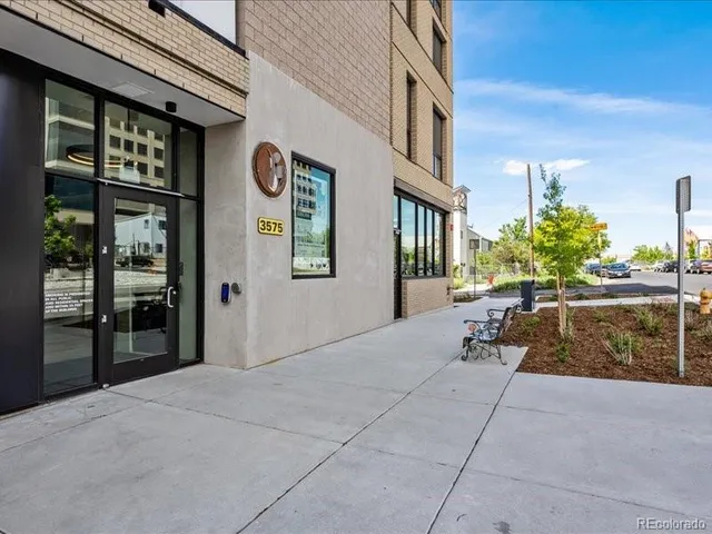 a view of a building with outdoor space