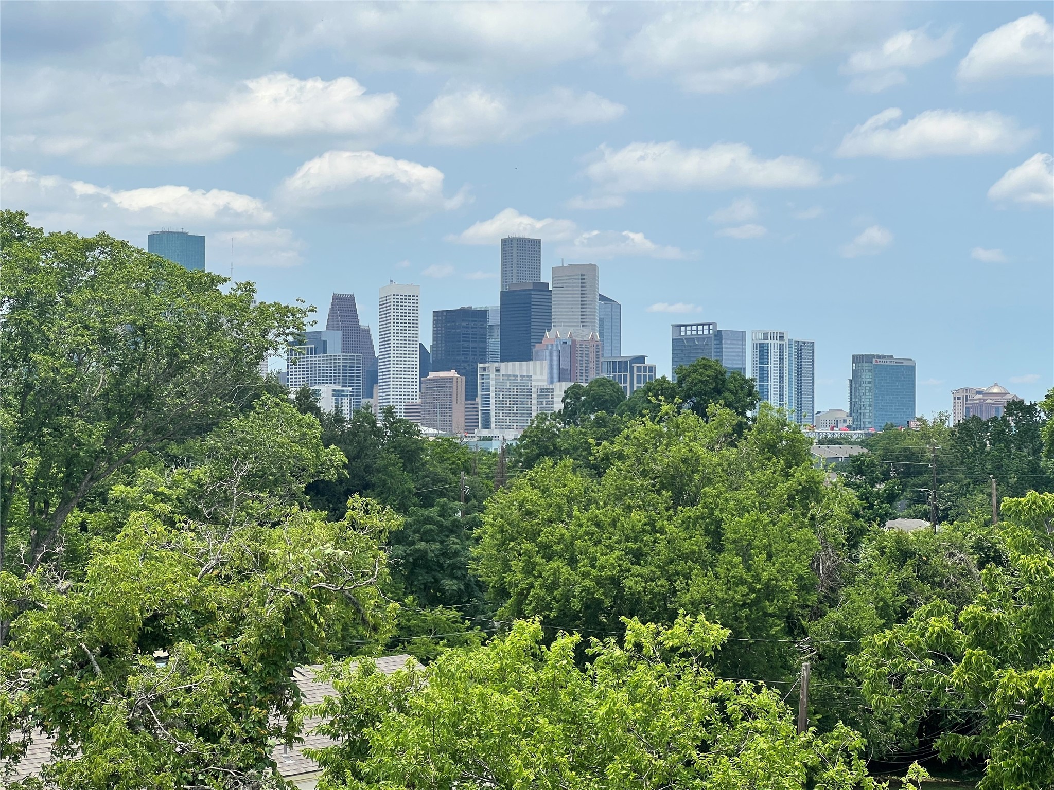3229 Tuam Street Houston, TX 77004 - Photo 3 of 50 View of downtown from the roof terrace in Spring