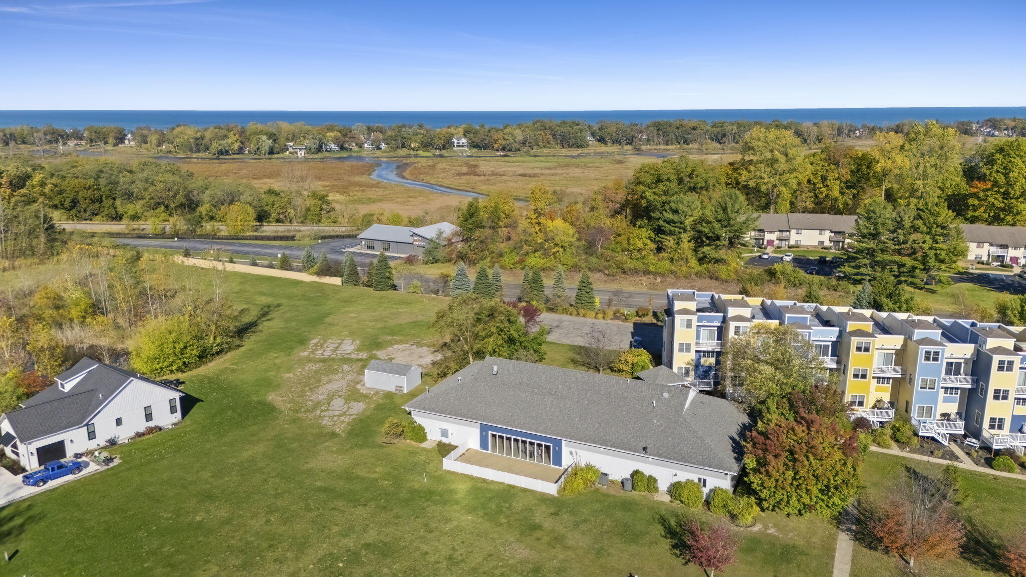 21 Diamond Point Lane New Buffalo, MI 49117 - Photo 2 of 28 Diamond Point toward Lake