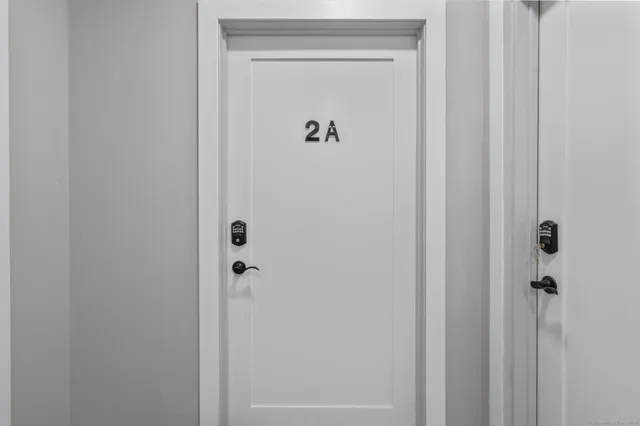 a view of a elevator