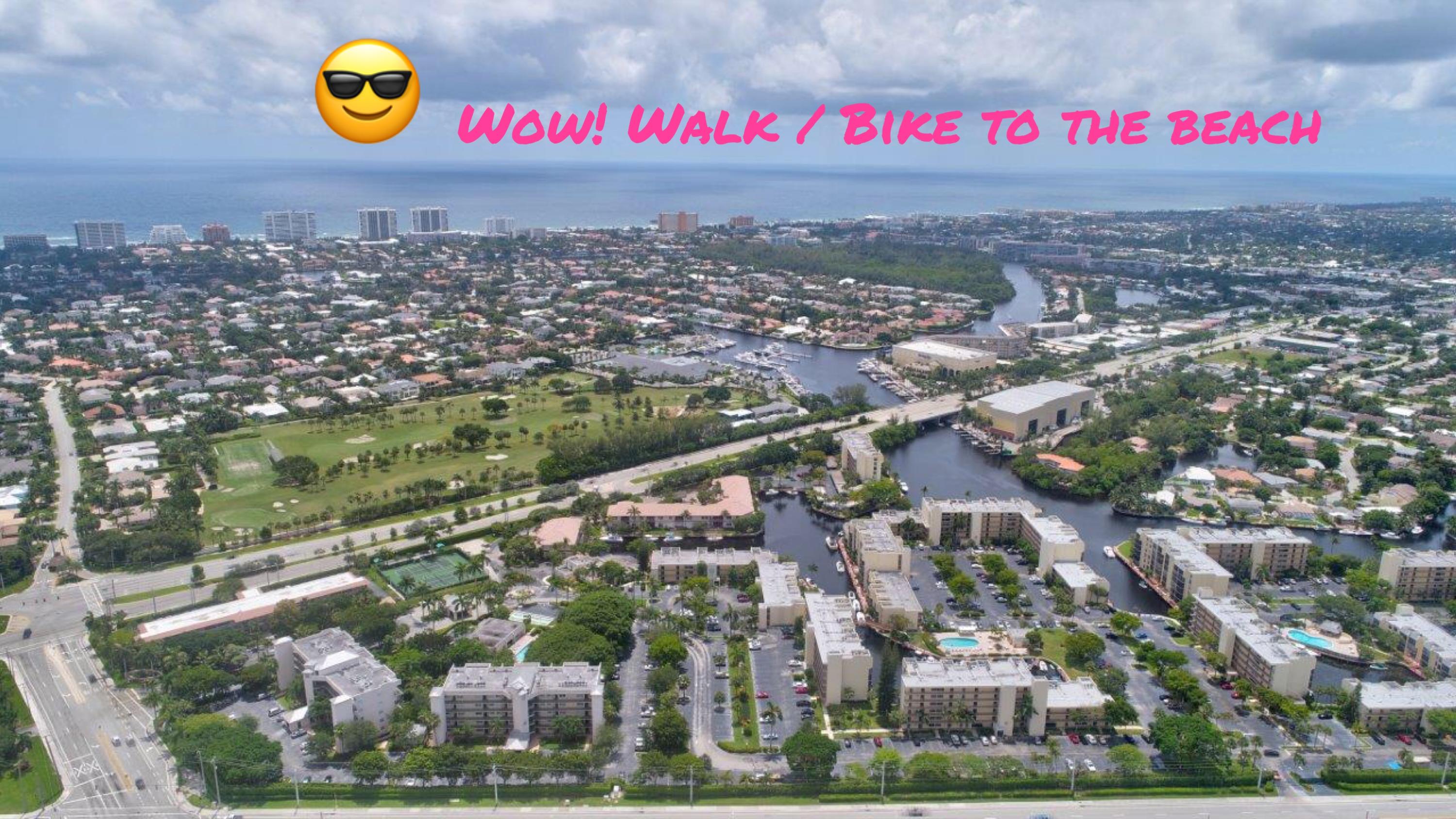 26 Royal Palm Way, Unit 506 Boca Raton, FL 33432 - Photo 53 of 57 Overview to beach with caption