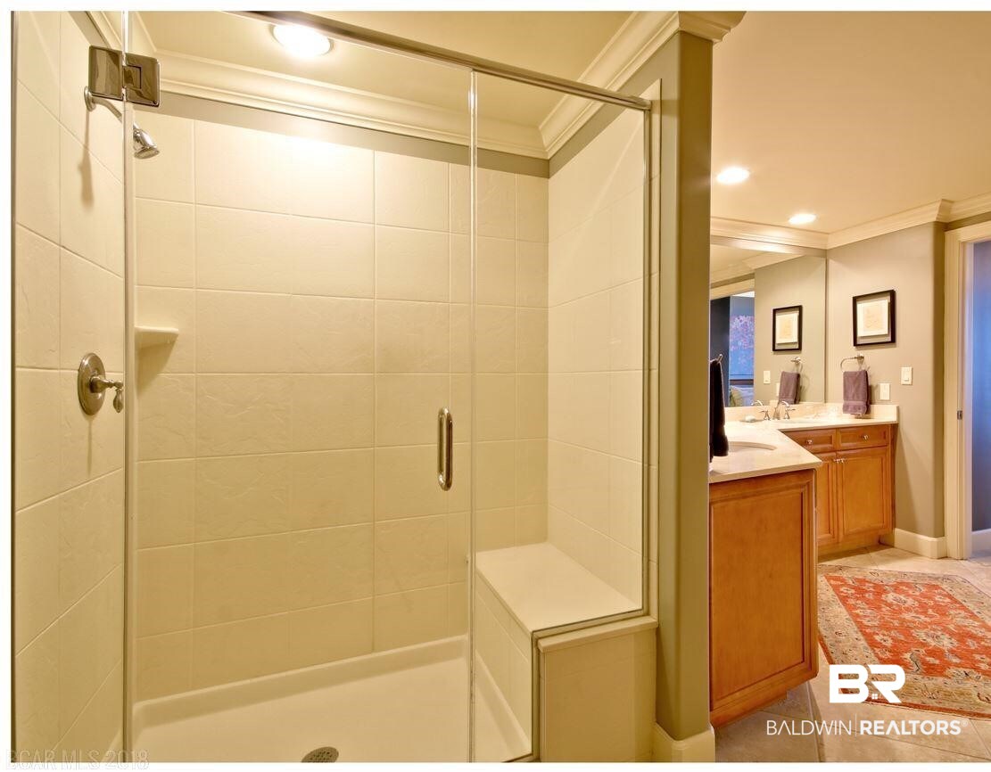 29209 Perdido Beach Boulevard, Unit 903 Orange Beach, AL 36561 - Photo 31 of 42 MBR WALK-IN SHOWER