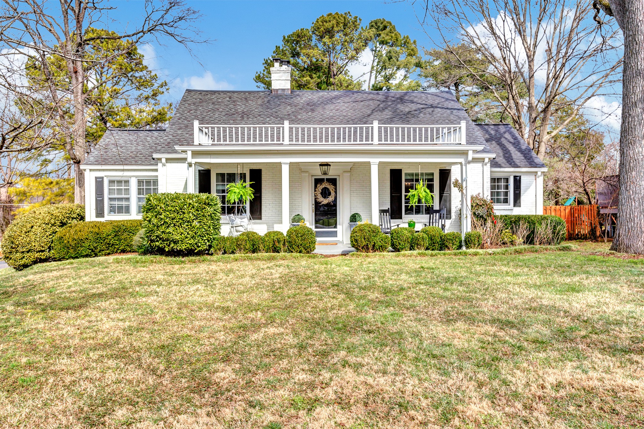 4028 Aberdeen Road Nashville, TN 37205 - Photo 1 of 41 front view of a house with a big yard