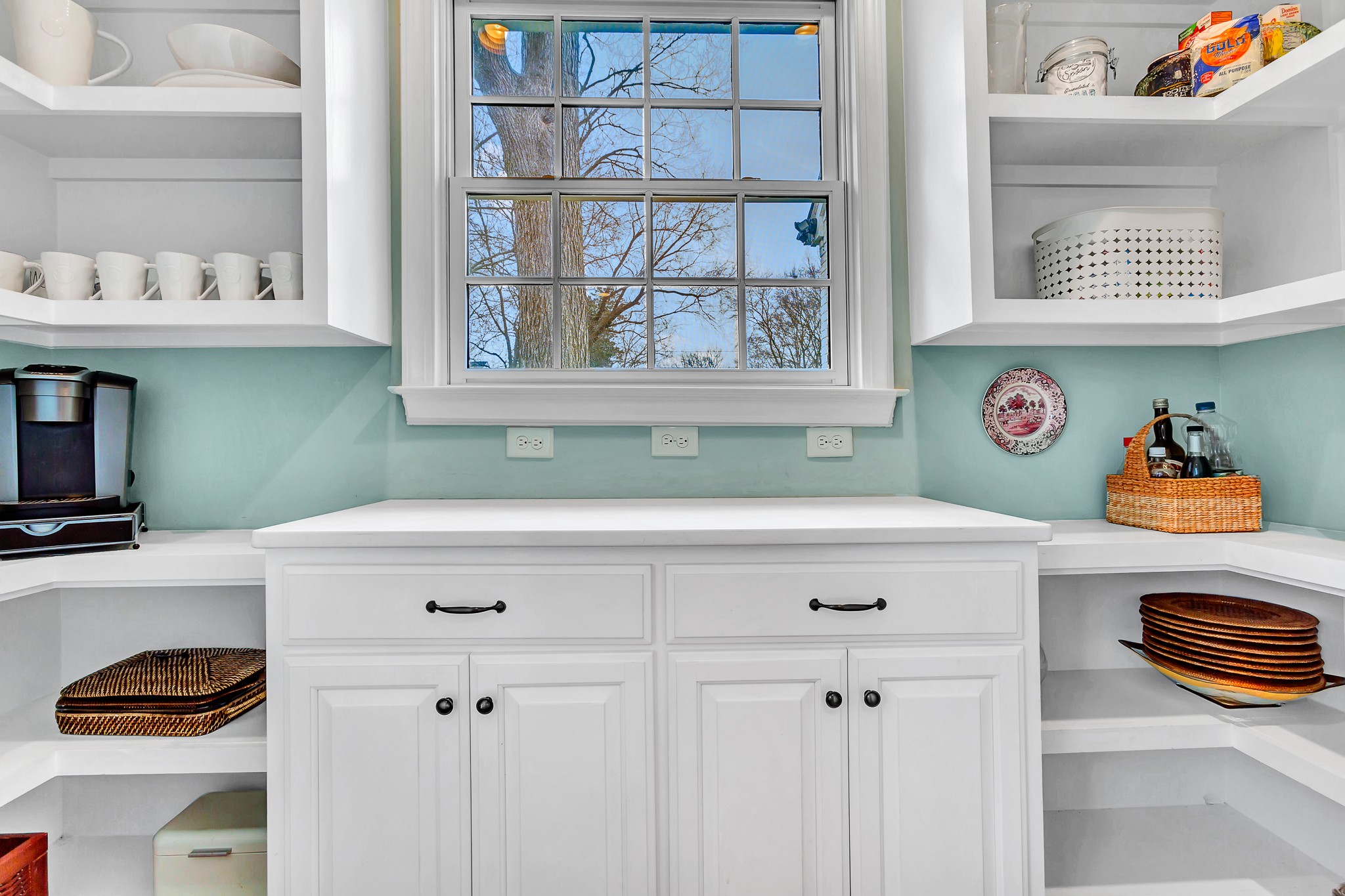 4028 Aberdeen Road Nashville, TN 37205 - Photo 13 of 41 a white kitchen with a stove and a cabinet